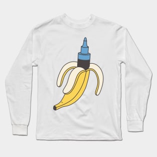 Banana marker Long Sleeve T-Shirt